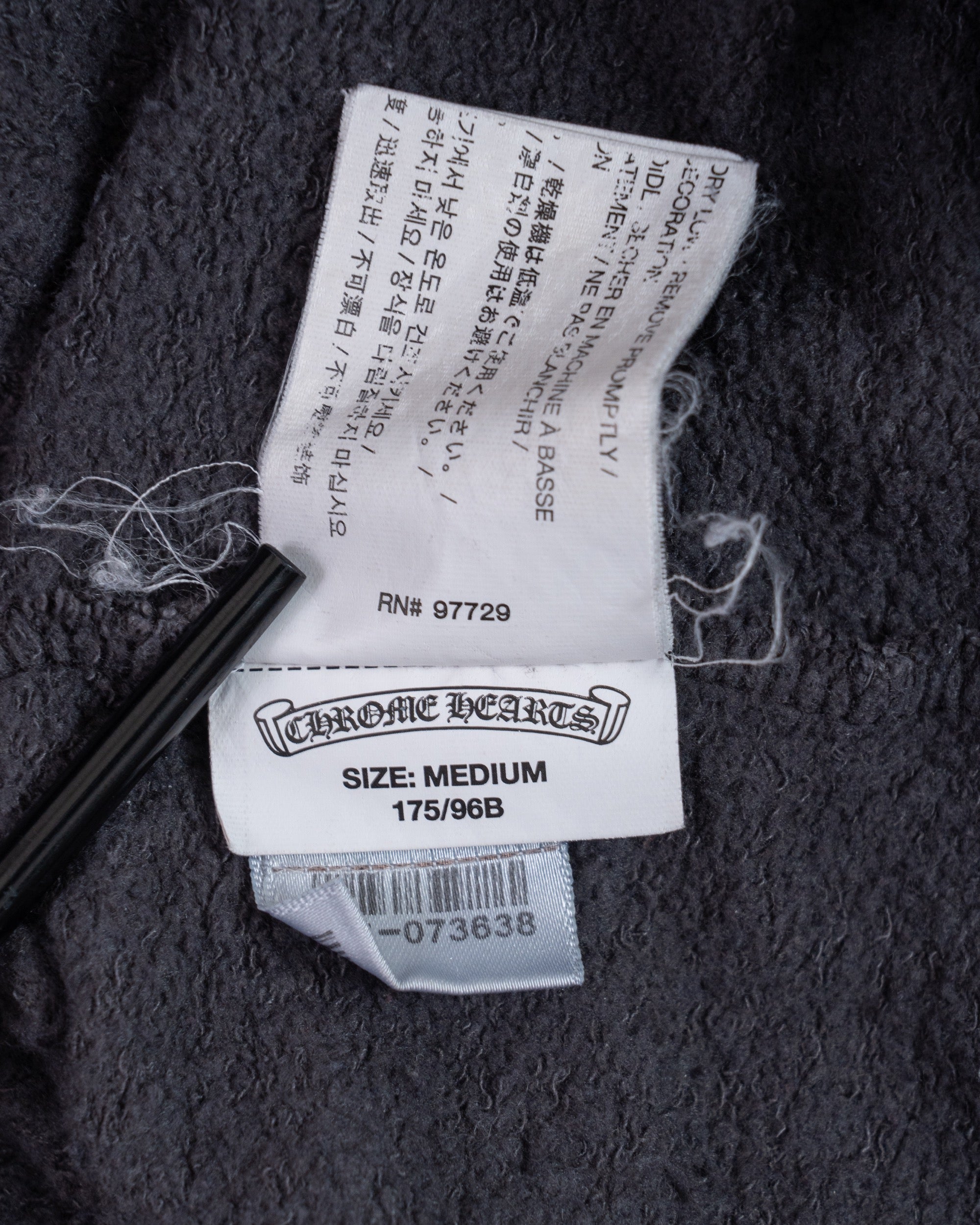 Chrome Hearts Floral Logo F&F Crewneck Grey