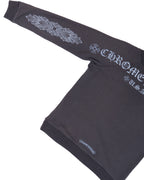 Chrome Hearts Floral Logo F&F Crewneck Grey