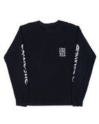 Chrome Hearts Script Logo Longsleeve Black