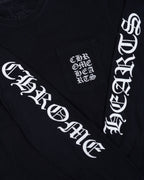 Chrome Hearts Script Logo Longsleeve Black