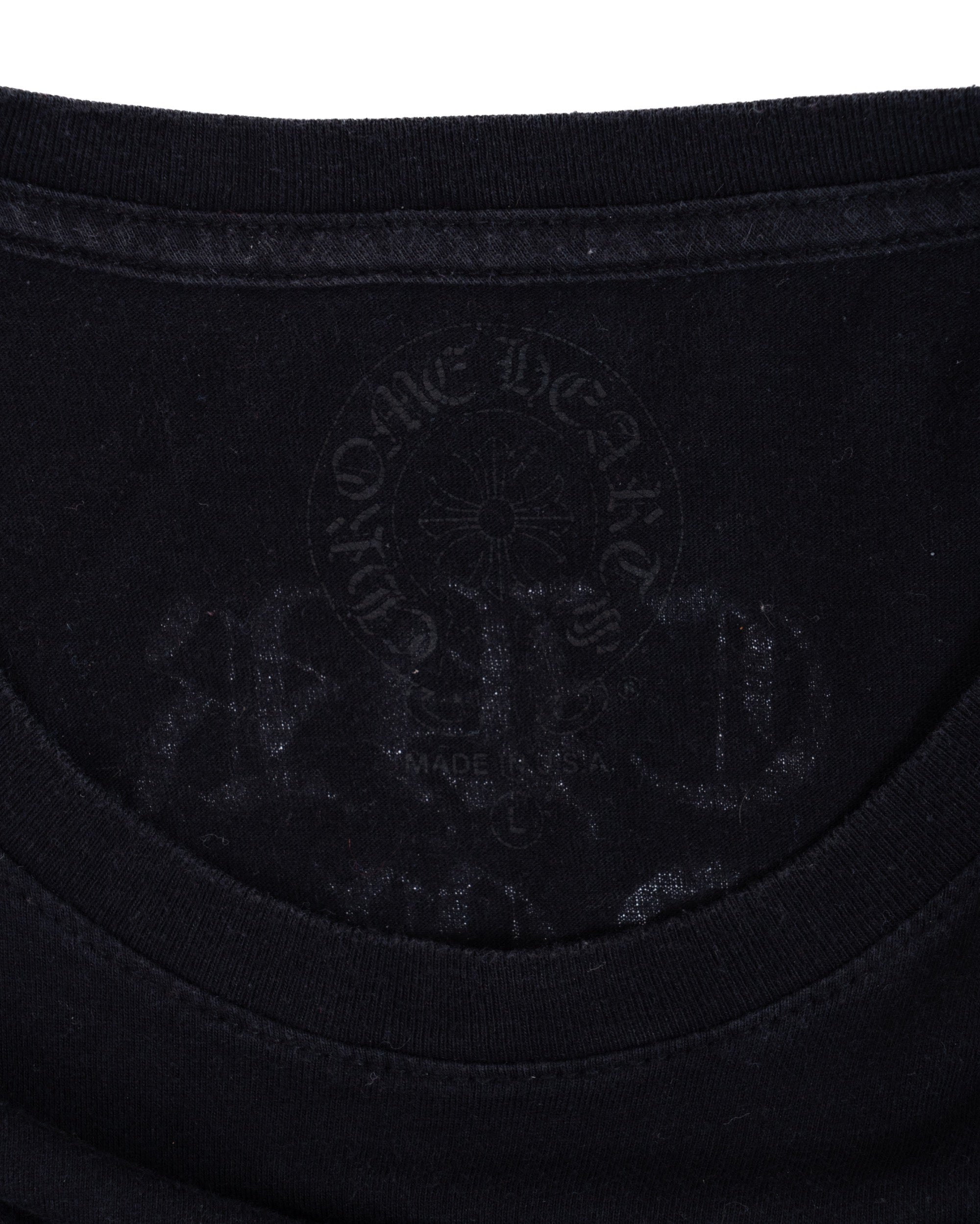 Chrome Hearts Script Logo Longsleeve Black