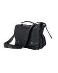 Chrome Hearts Convertible Messenger Buttons Leather Bag 90’s Black