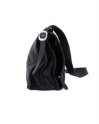 Chrome Hearts Convertible Messenger Buttons Leather Bag 90’s Black