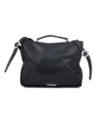 Chrome Hearts Convertible Messenger Buttons Leather Bag 90’s Black