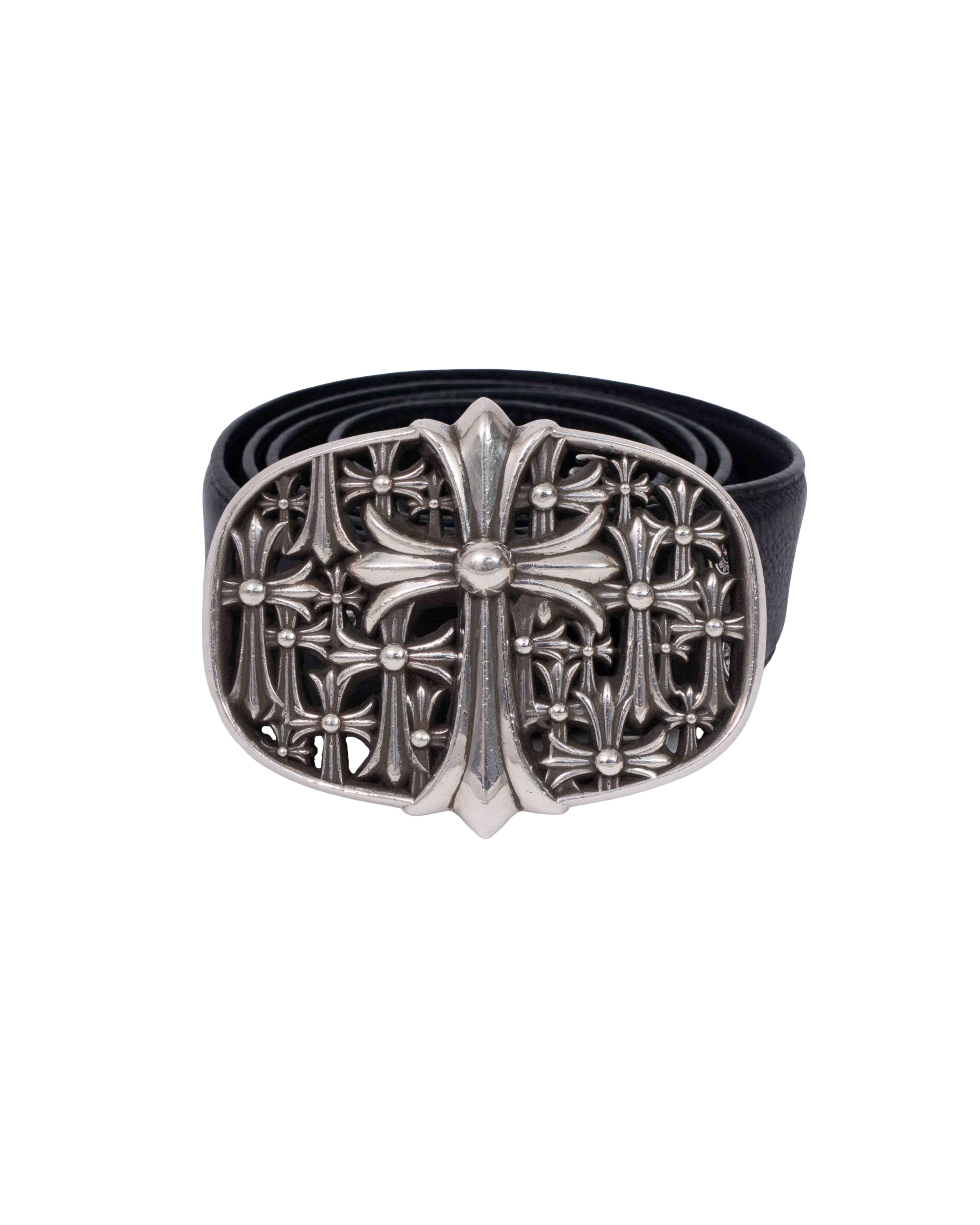 Chrome Hearts Cemetery Buckle + Strap Belt
