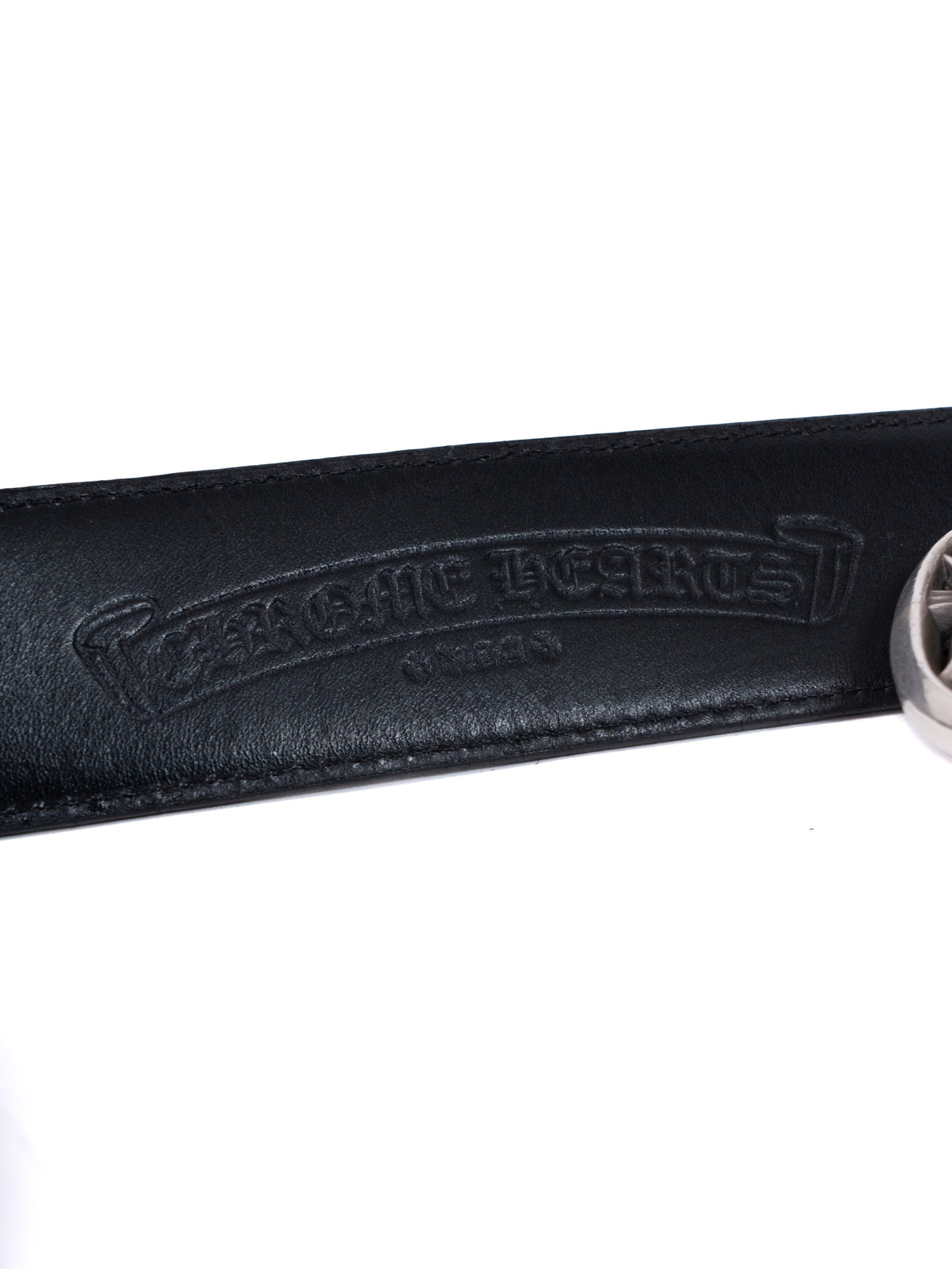 Chrome Hearts Cemetery Buckle + Strap Belt