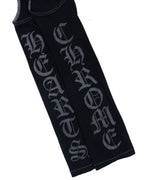Chrome Hearts Dagger Cemetery Tank Top Grey/Black