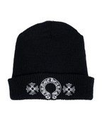 Chrome Hearts Horseshoe Wool Beanie Black