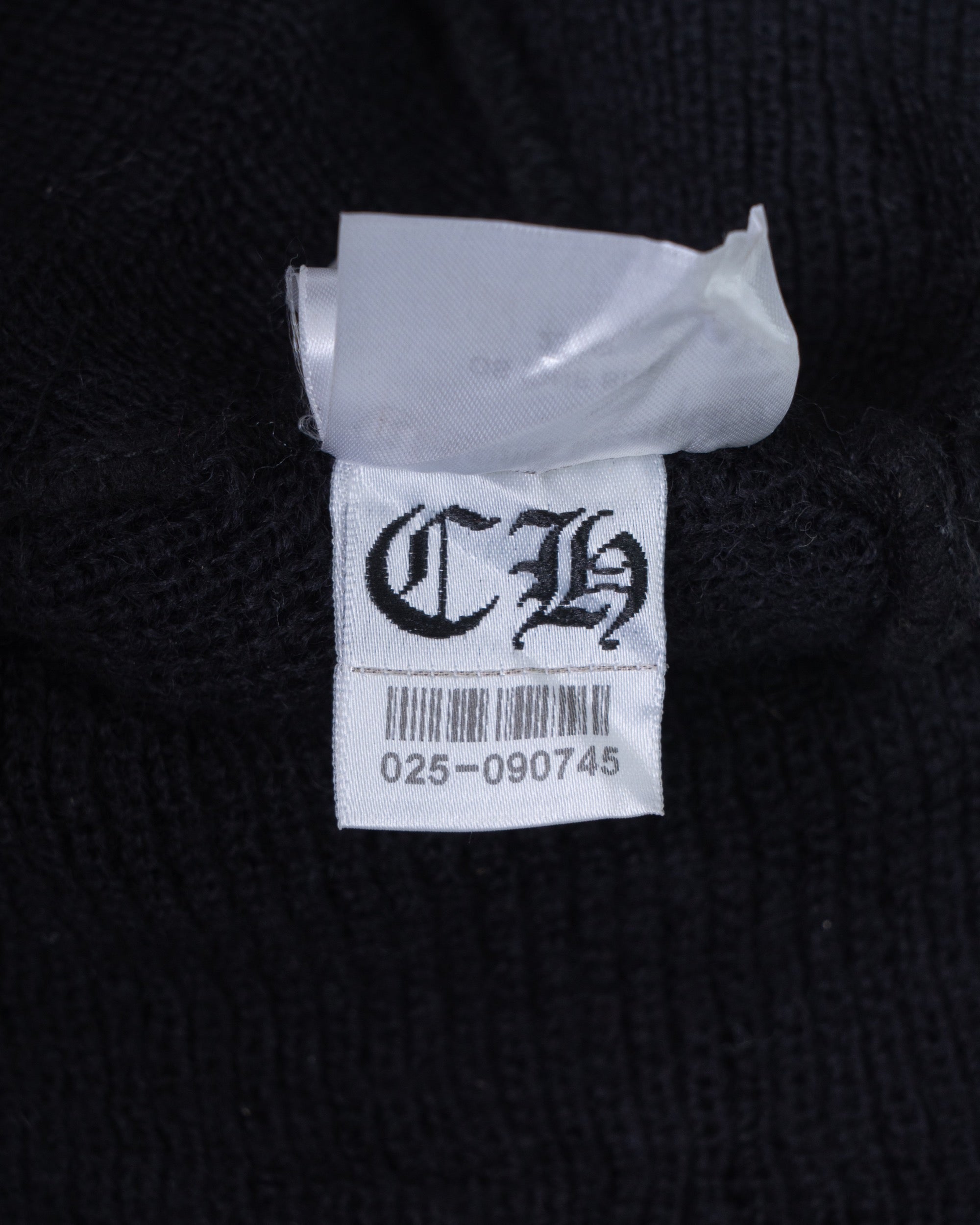 Chrome Hearts Horseshoe Wool Beanie Black