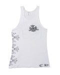 Chrome Hearts Horseshoe Cross Tank Top White