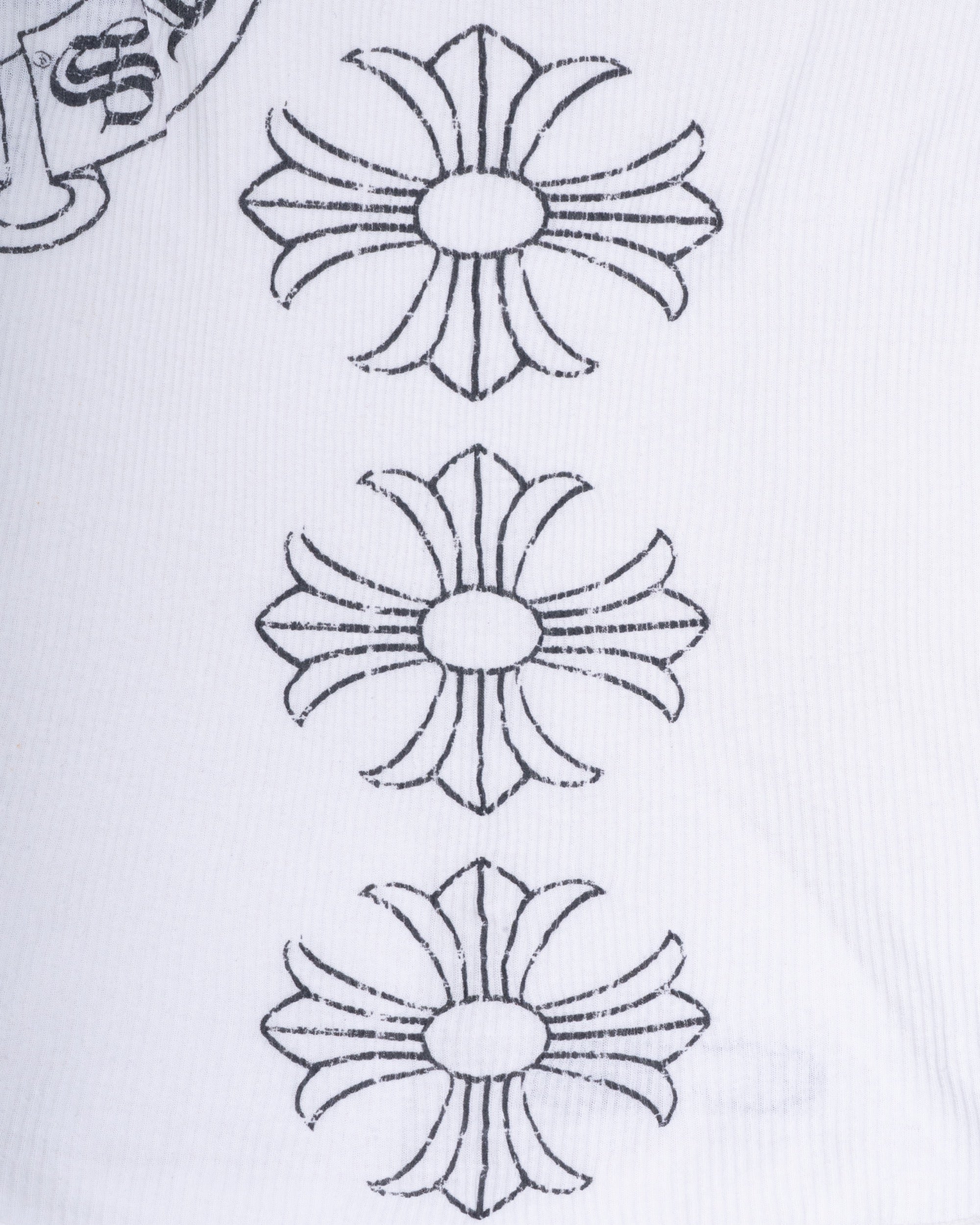 Chrome Hearts Horseshoe Cross Tank Top White
