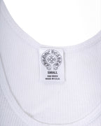 Chrome Hearts Horseshoe Cross Tank Top White