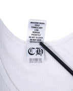Chrome Hearts Horseshoe Cross Tank Top White