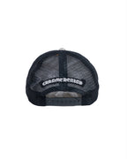 Chrome Hearts “Multicolor Cemetery Cross” White/Black Trucker Cap