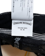 Chrome Hearts “Multicolor Cemetery Cross” White/Black Trucker Cap