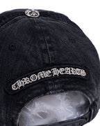 Chrome Hearts Fleur Knee Denim Trucker Cap