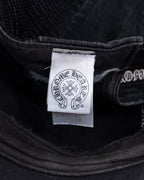 Chrome Hearts Fleur Knee Denim Trucker Cap