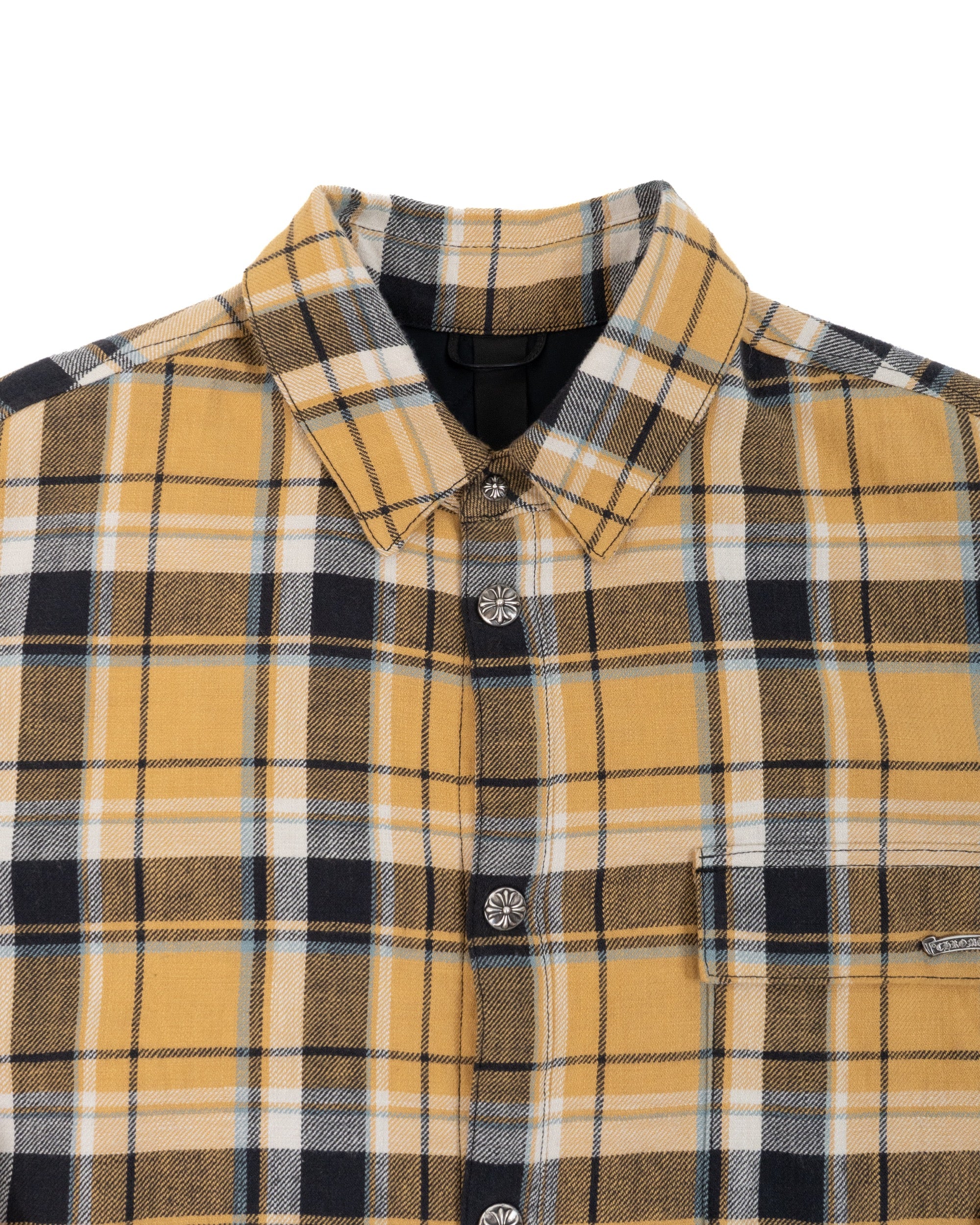 Chrome Hearts Padded Flannel Yellow Jacket
