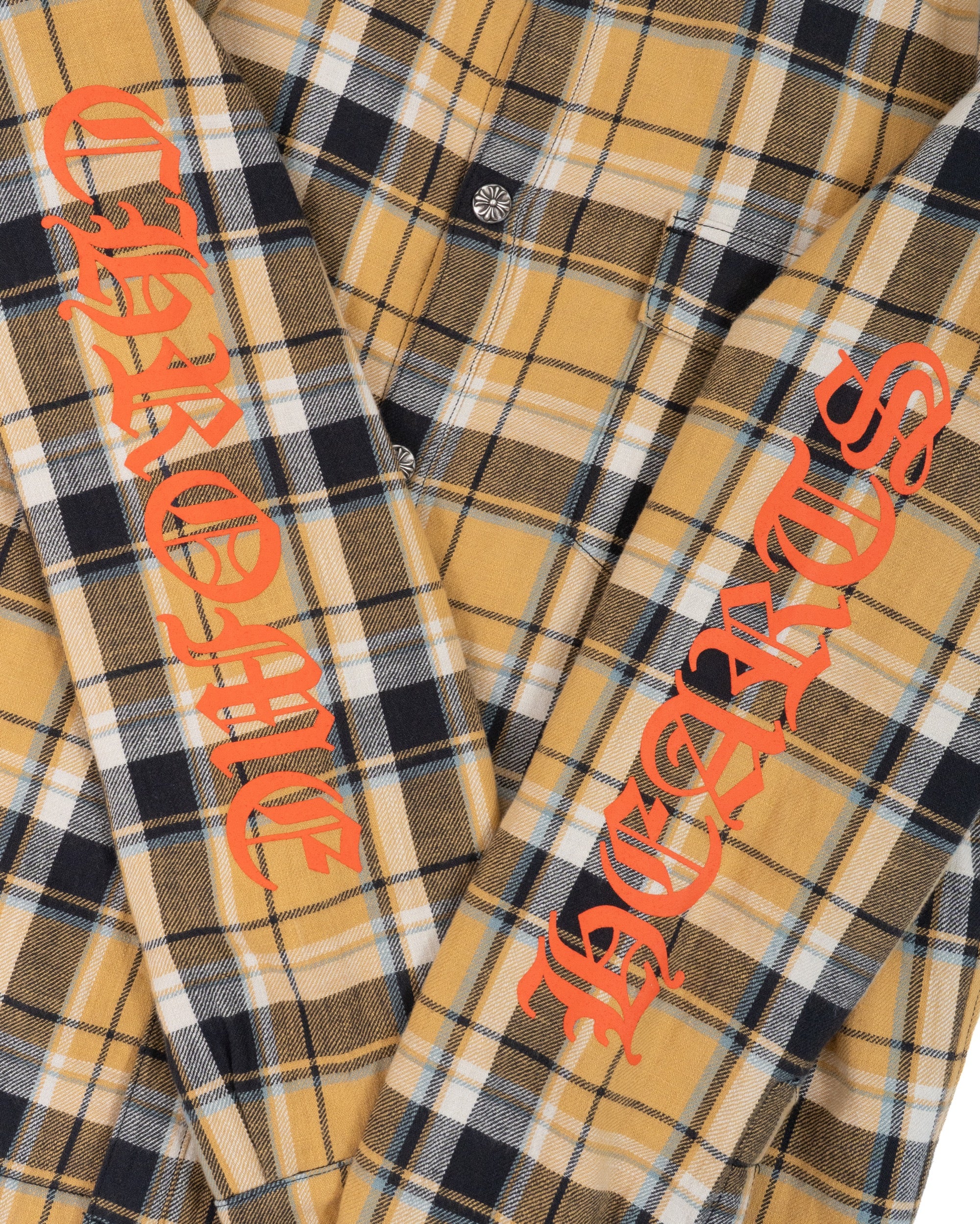 Chrome Hearts Padded Flannel Yellow Jacket