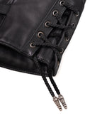 Chrome Hearts 6 Buttons Cross Leather Vest Vintage