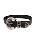 Chrome Hearts 3 Piece Belt Black Vintage