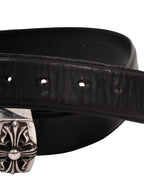 Chrome Hearts 3 Piece Belt Black Vintage