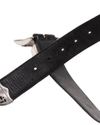 Chrome Hearts 3 Piece Belt Black Vintage