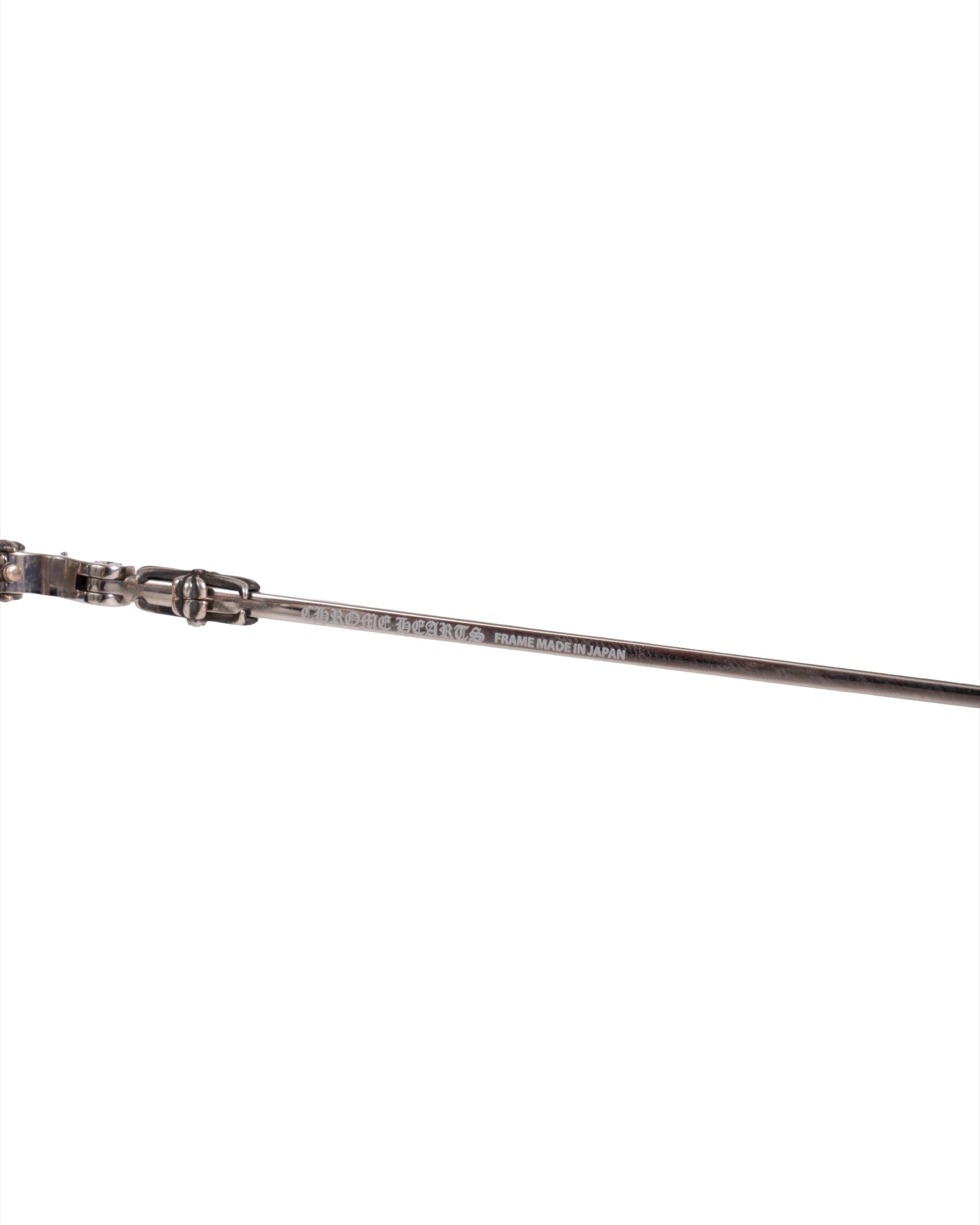Chrome Hearts “Sinnergasm” Glasses Silver