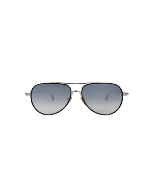 Chrome Hearts "Bone Prone V" Sunglasses Silver