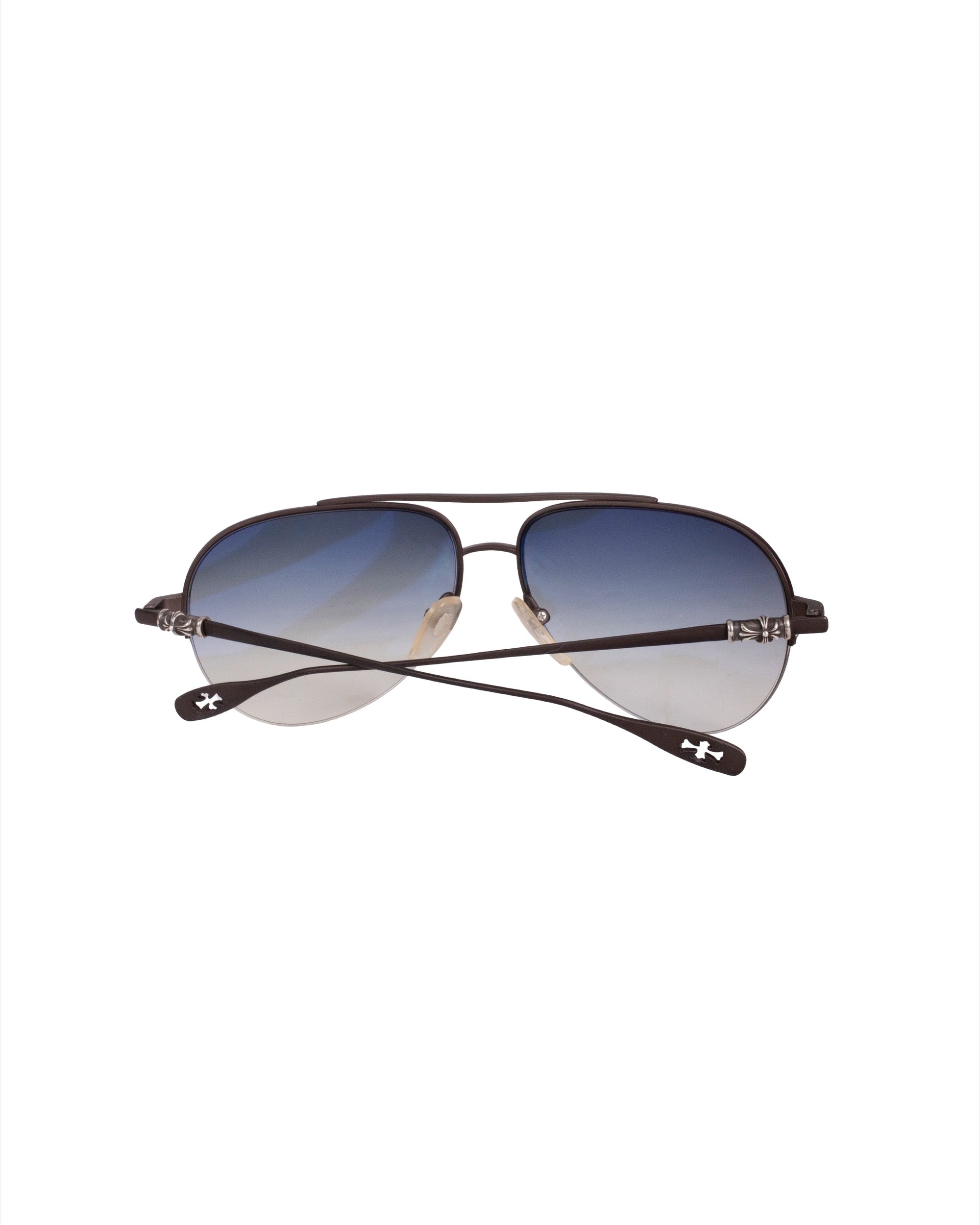 Chrome Hearts "Stains" Sunglasses Brown