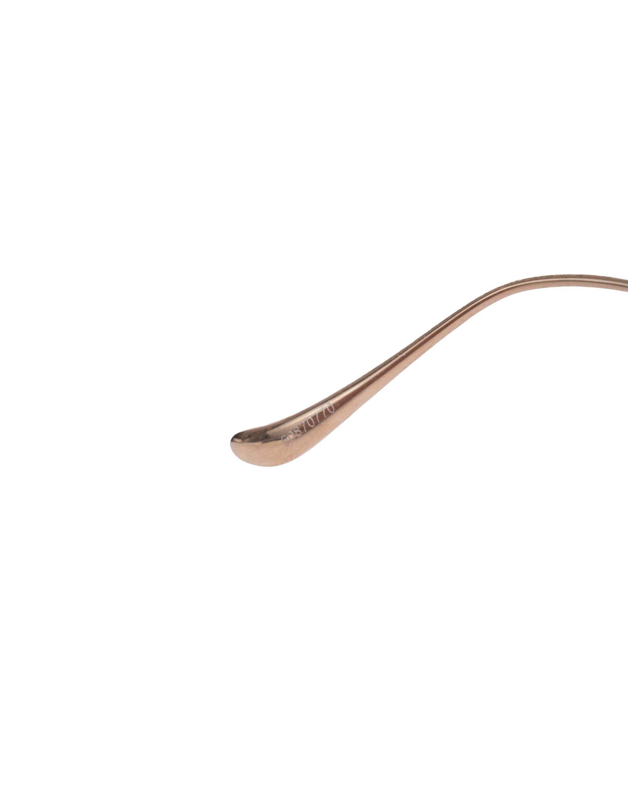 Chrome Hearts "Pluck" Glasses Gold