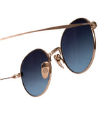 Chrome Hearts "Bone Prone IV" 18K Gold Sunglasses