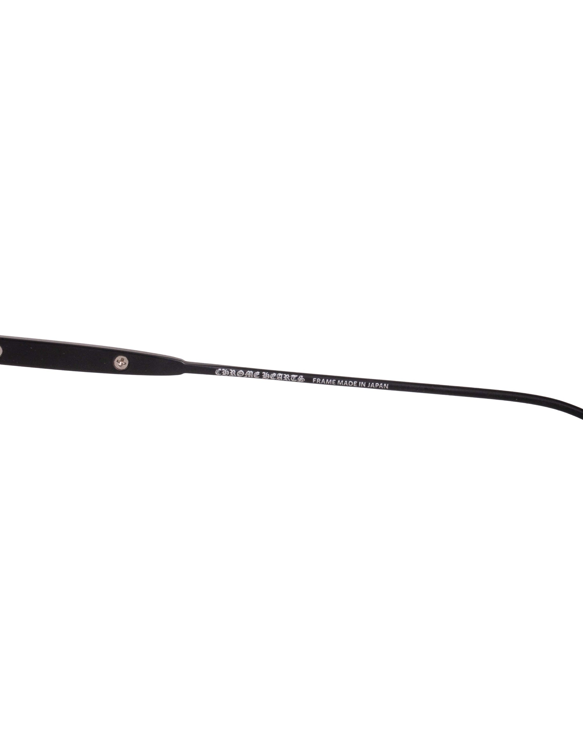 Chrome Hearts "Serendipitass" Sunglasses Black