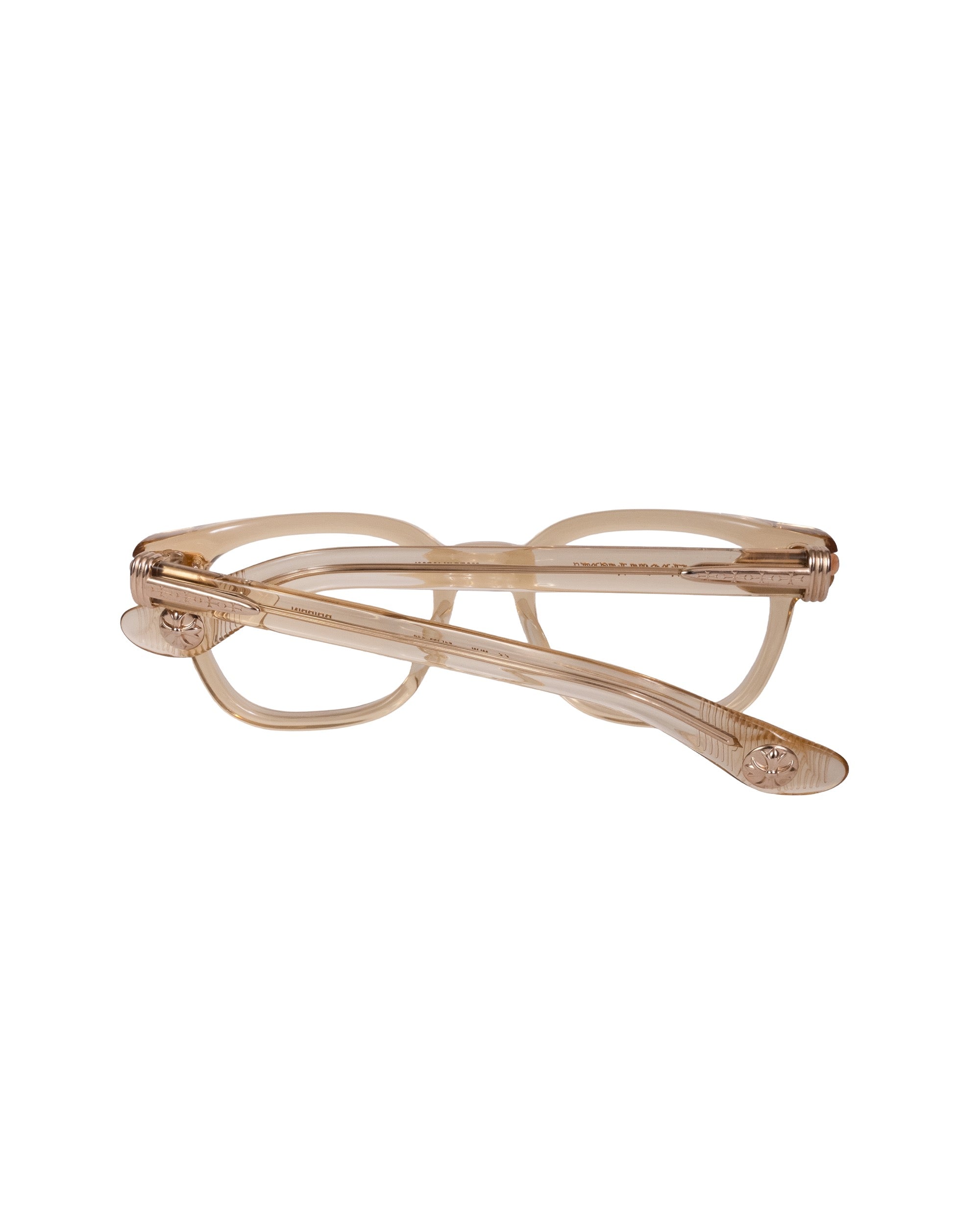 Chrome Hearts "Dippin" Sunglasses Gold