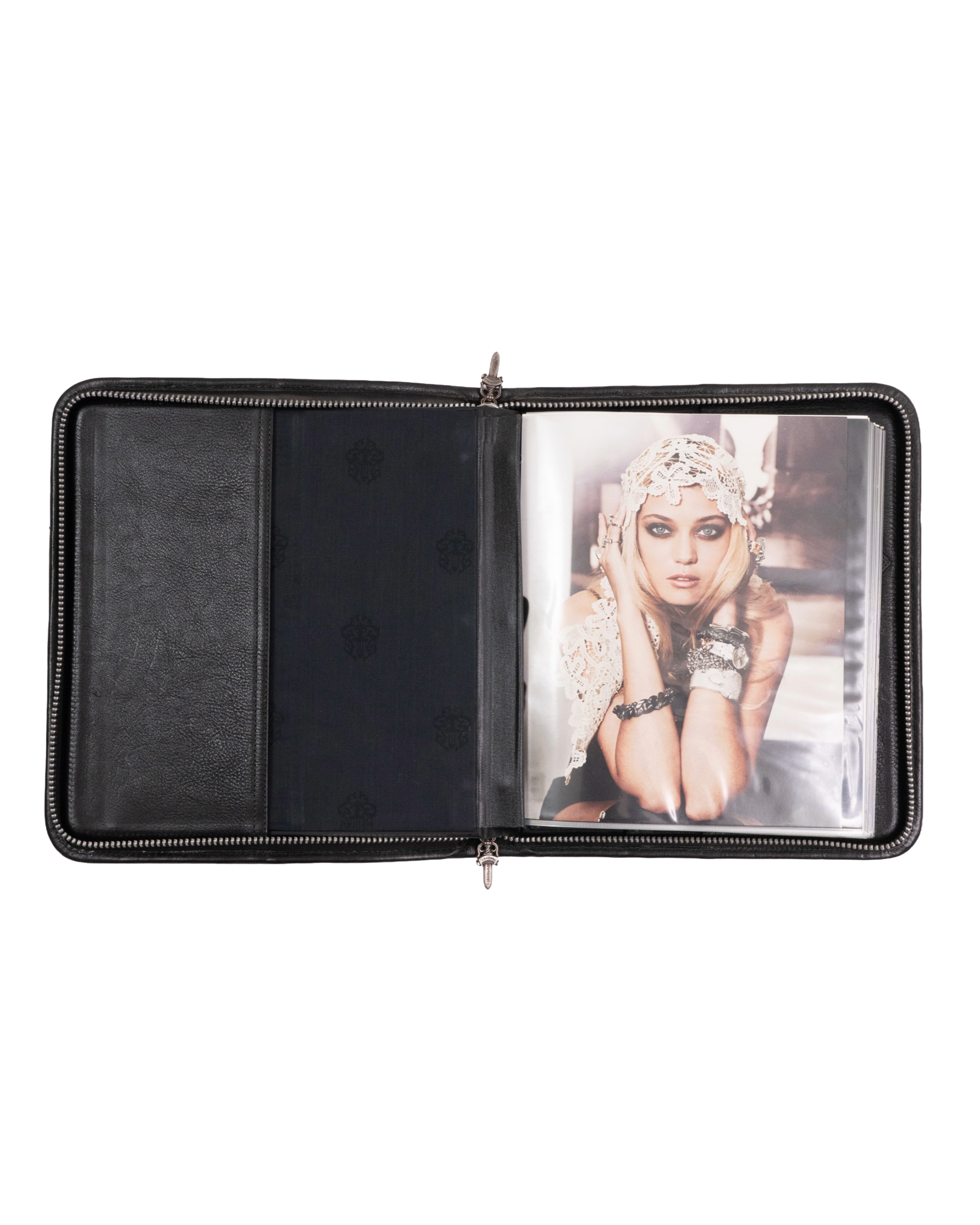 Chrome Hearts Leather Cross Photo Album