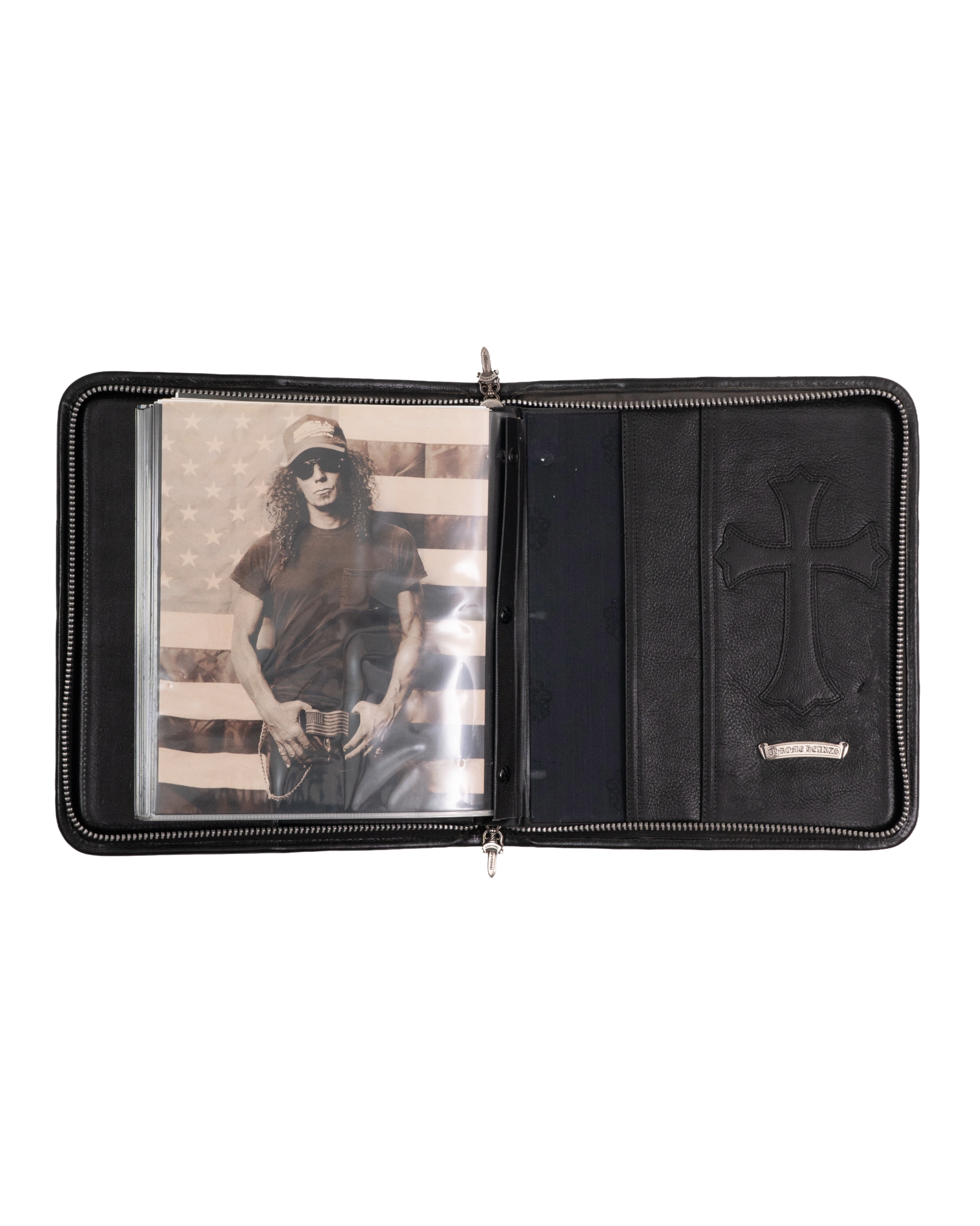 Chrome Hearts Leather Cross Photo Album