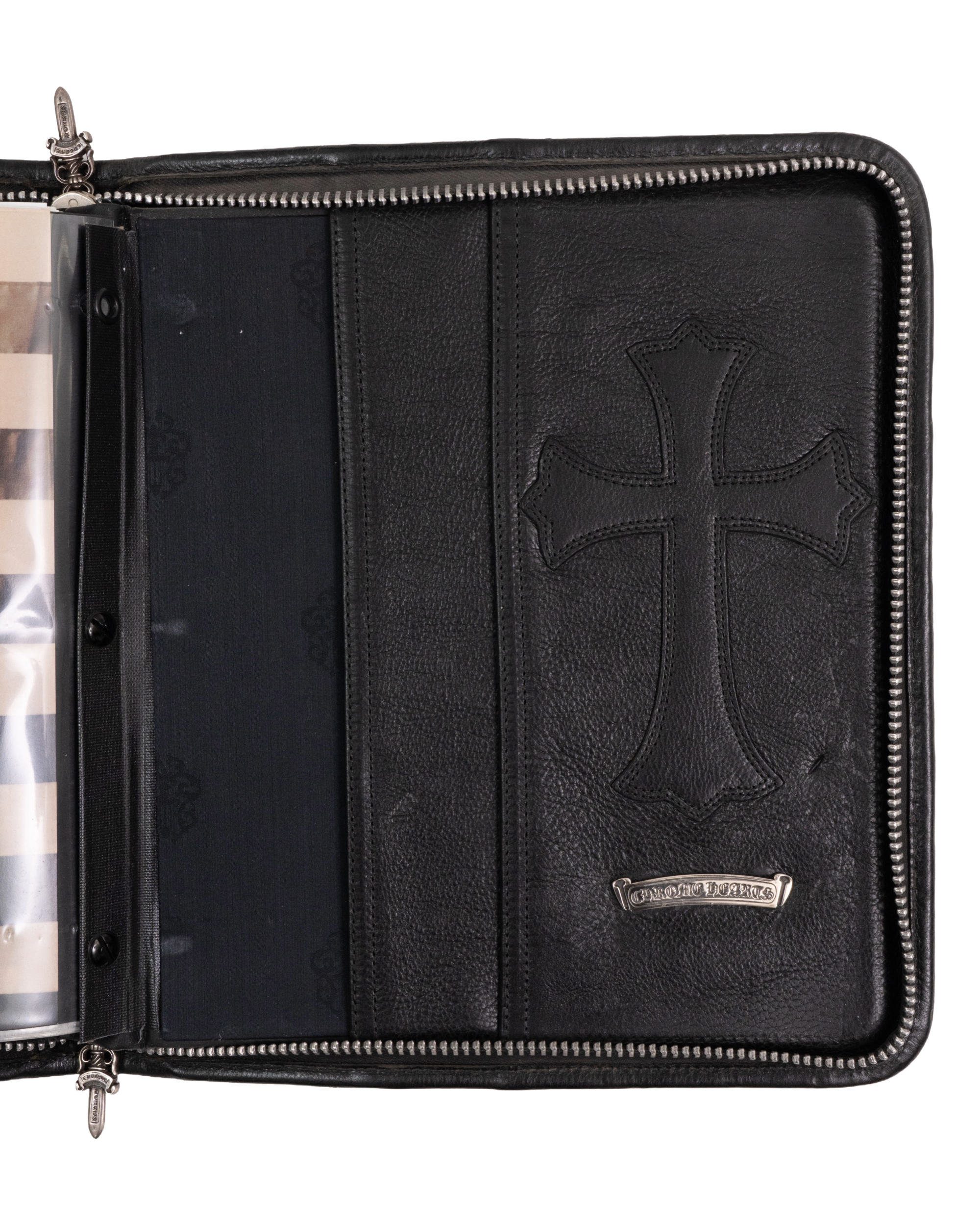 Chrome Hearts Leather Cross Photo Album