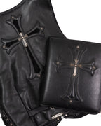 Chrome Hearts Leather Cross Photo Album