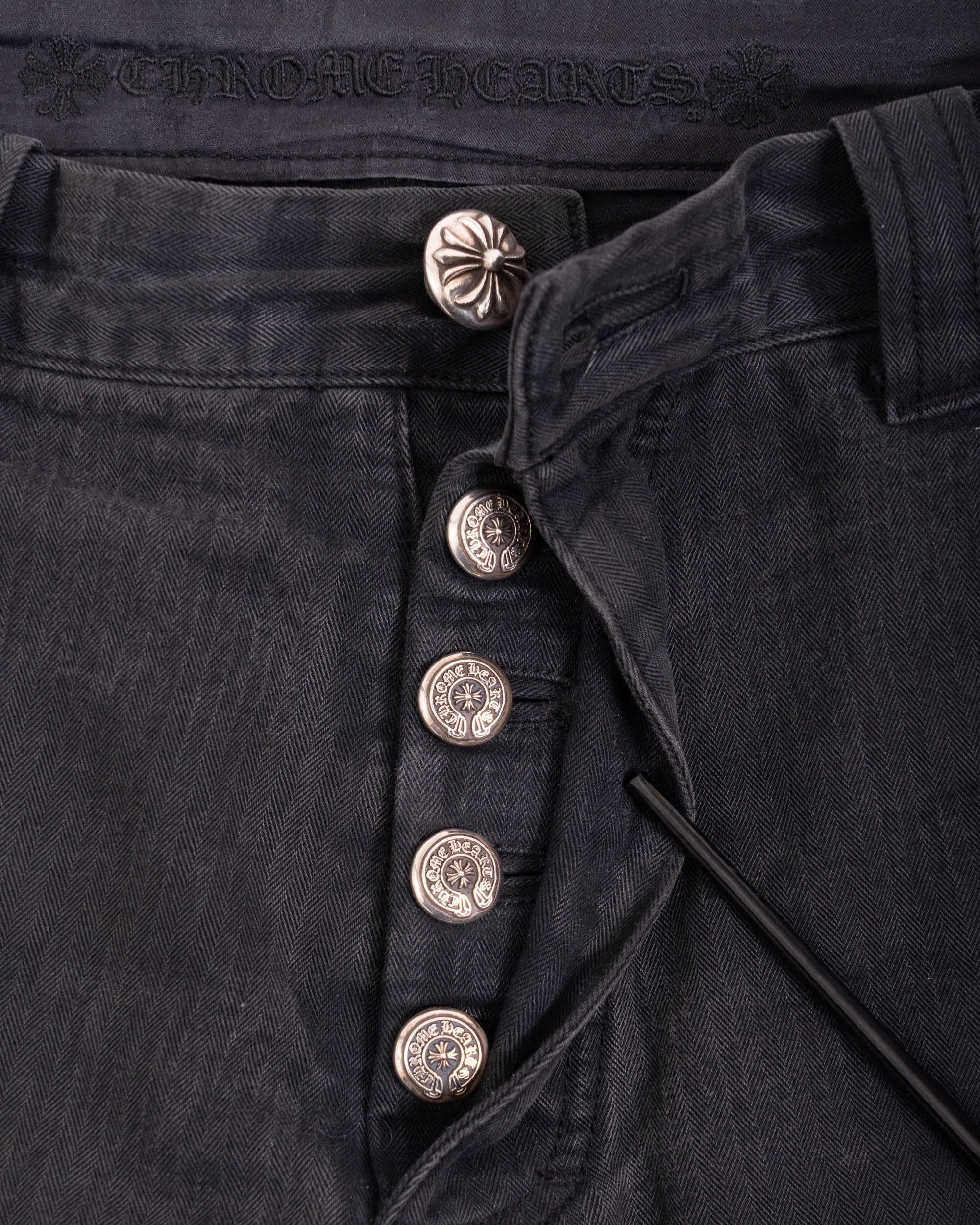 Chrome Hearts Herringbone Carpenter Pant