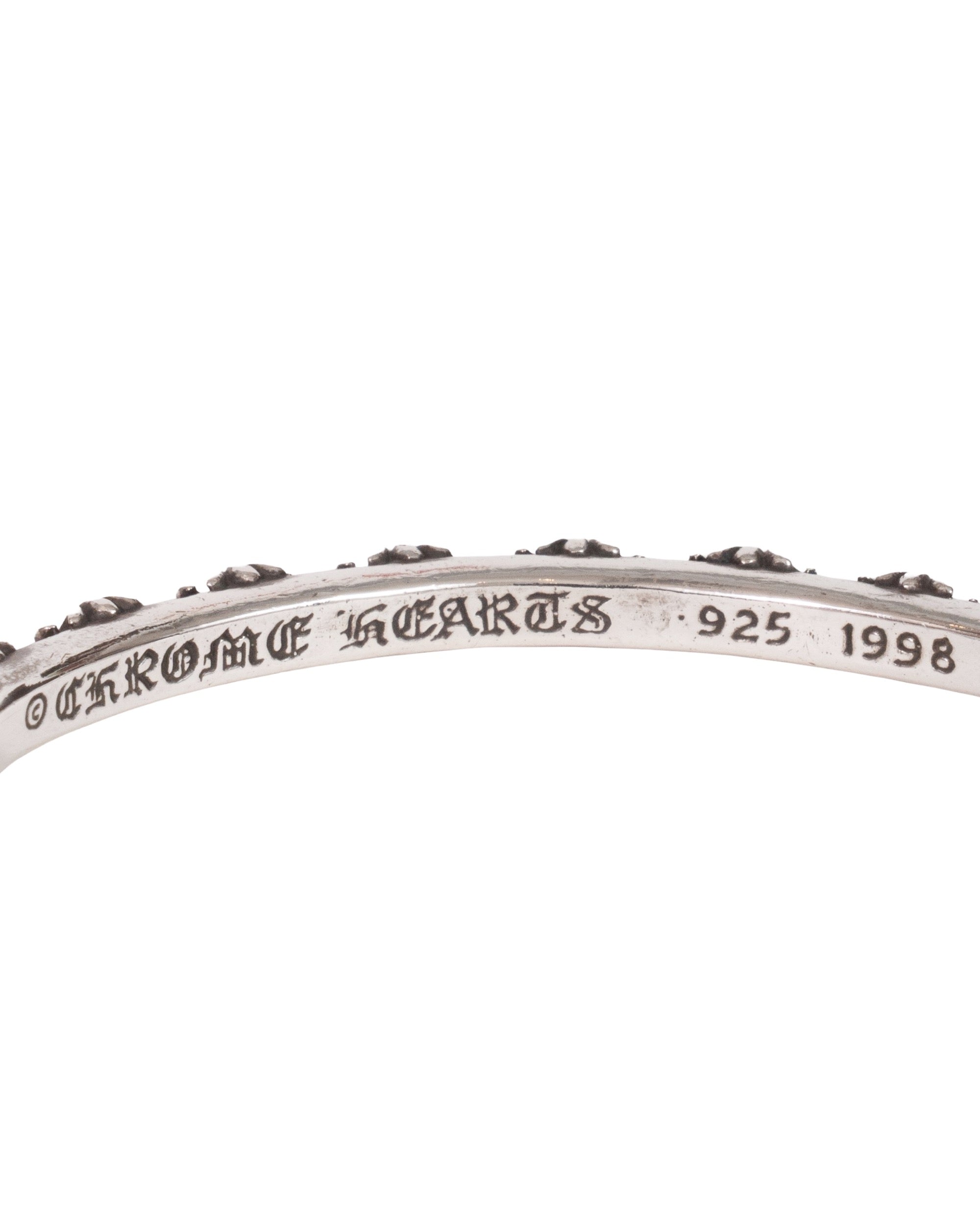 Chrome Hearts Cross Bangle Bracelet