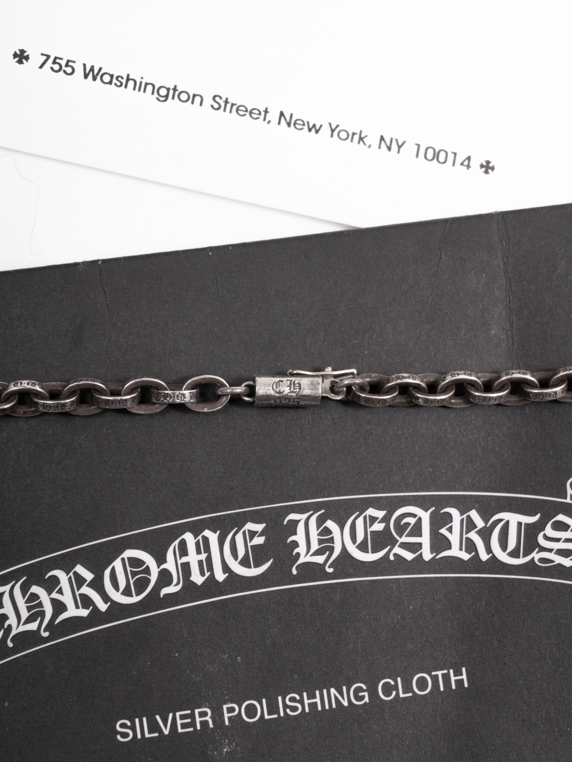 Chrome Hearts Paper Chain 24inch Necklace