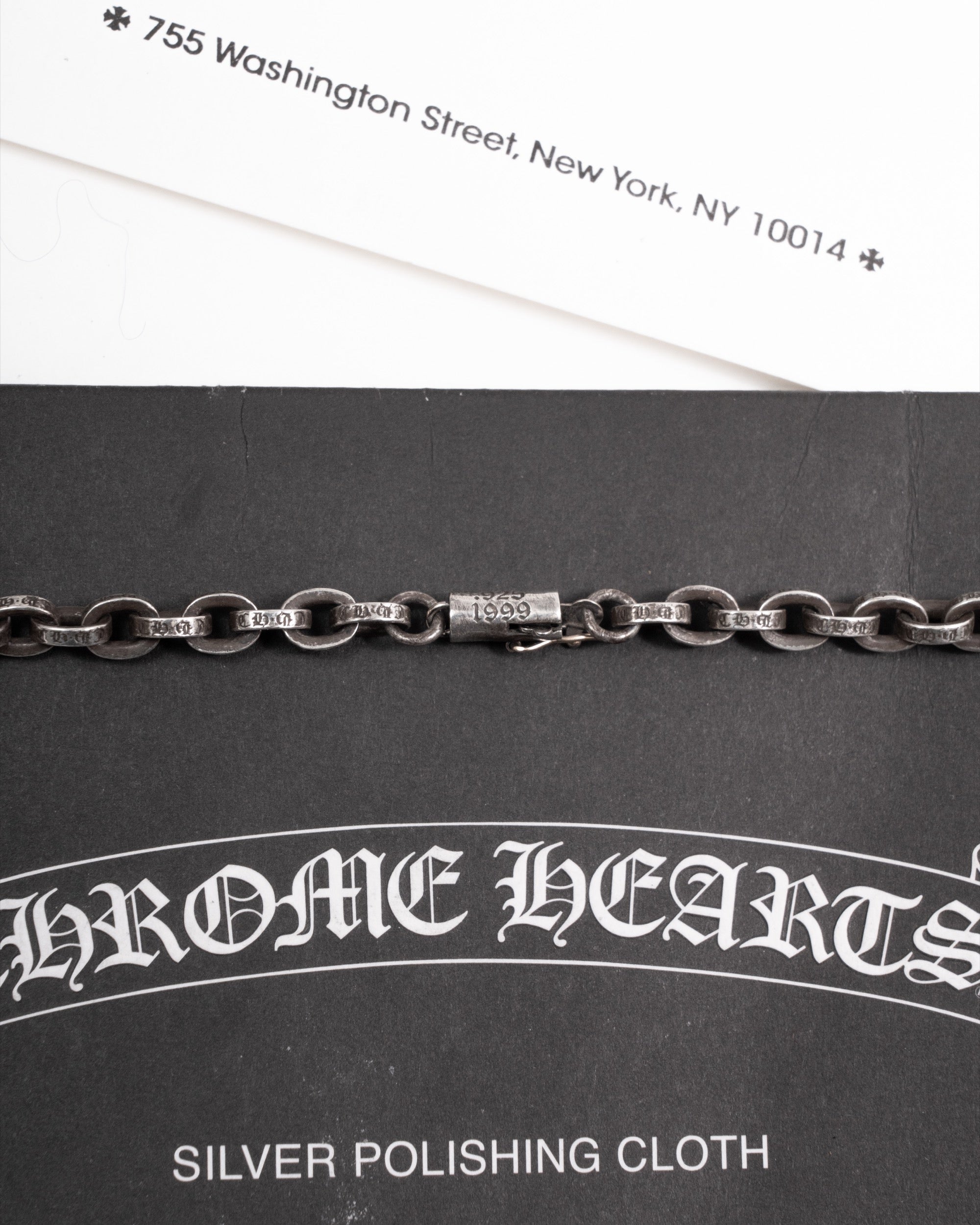 Chrome Hearts Paper Chain 24inch Necklace