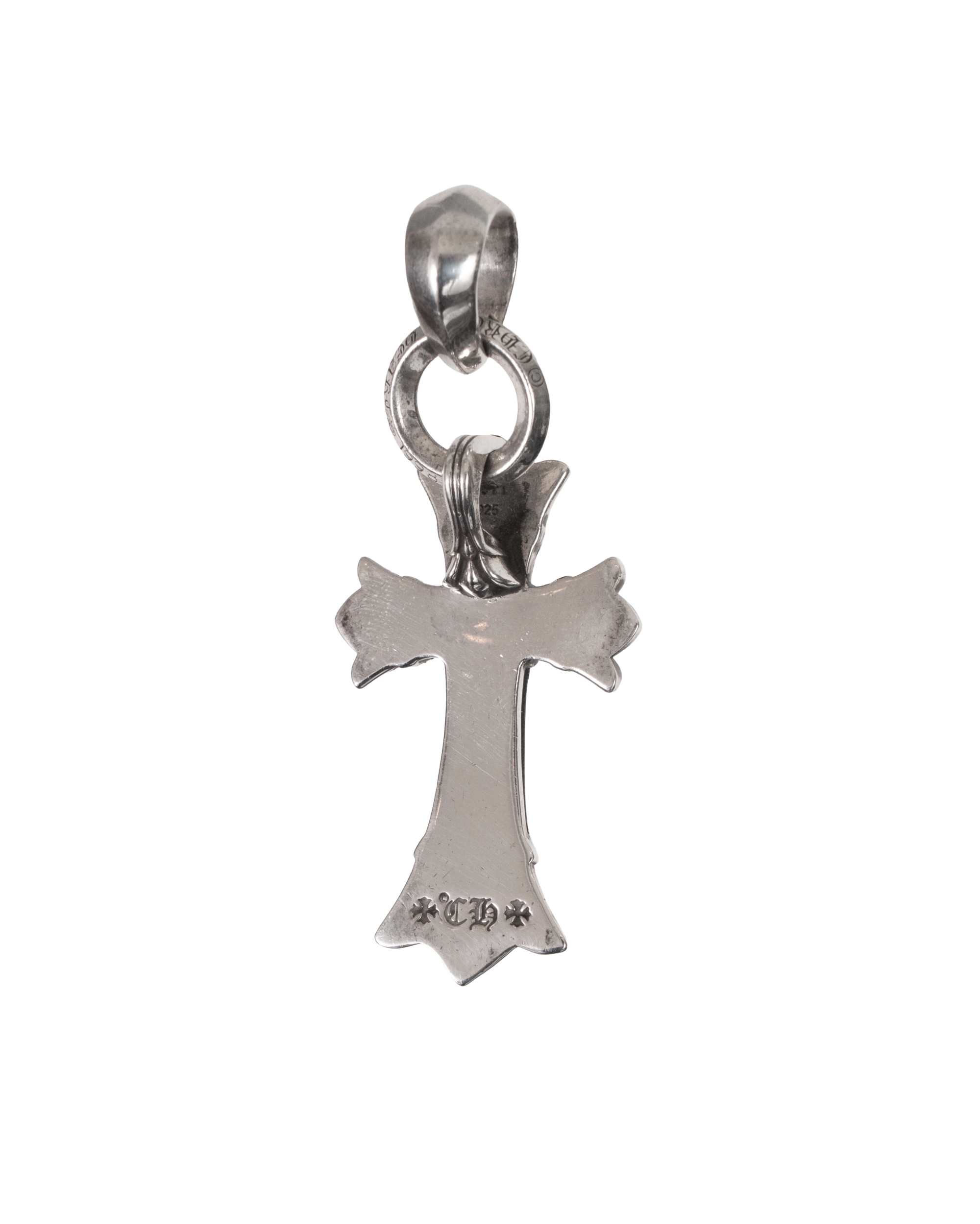Chrome Hearts Double Cross Pendant W/ Bail