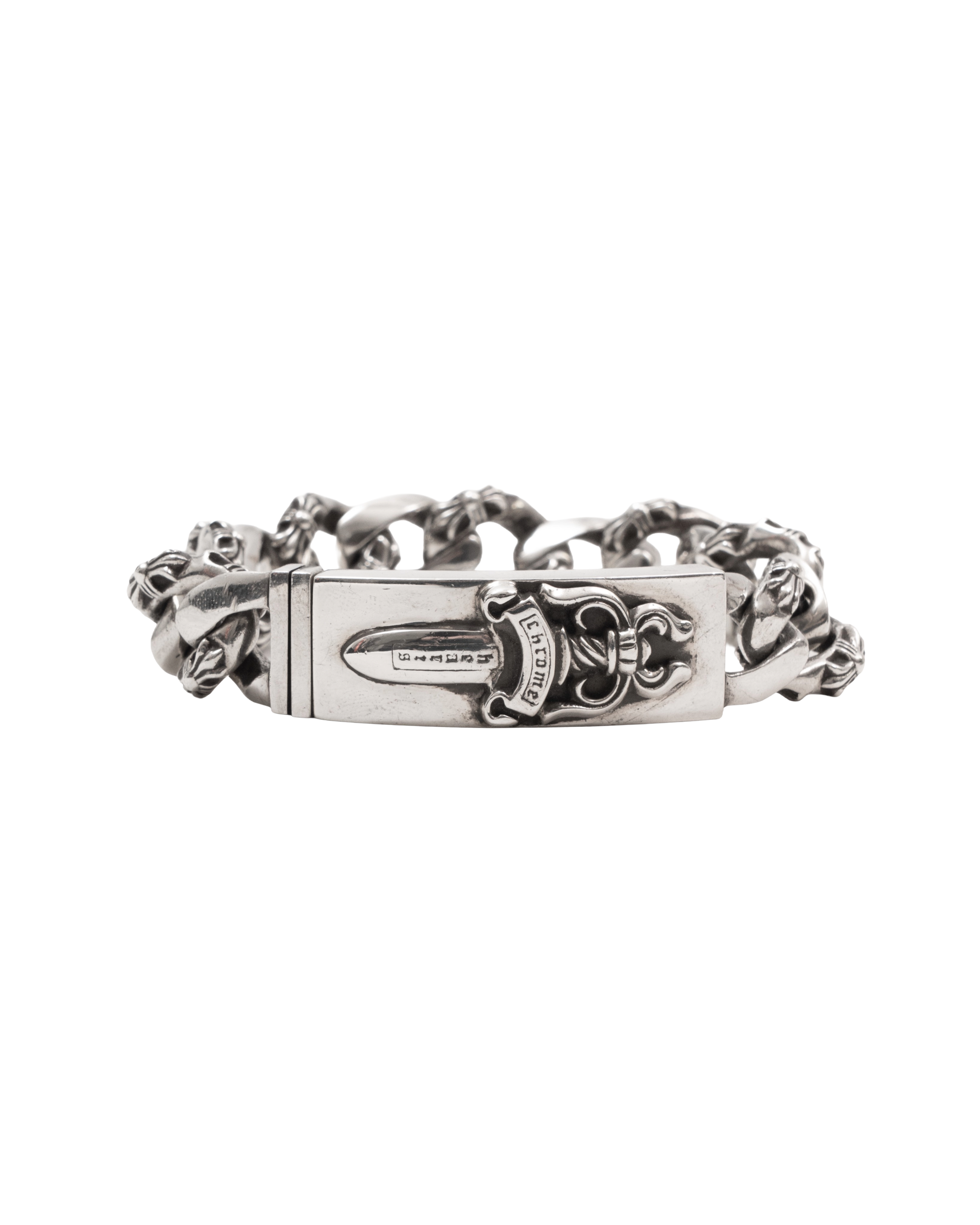 Chrome Hearts Dagger ID Fancy Bracelet
