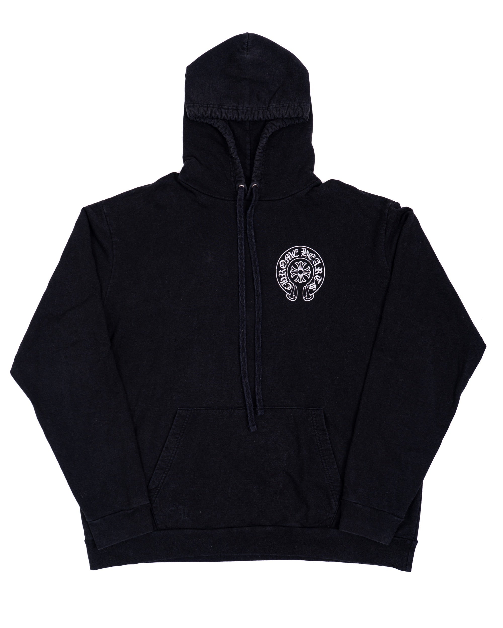Chrome Hearts "Paris" Exclusive Hoodie Black
