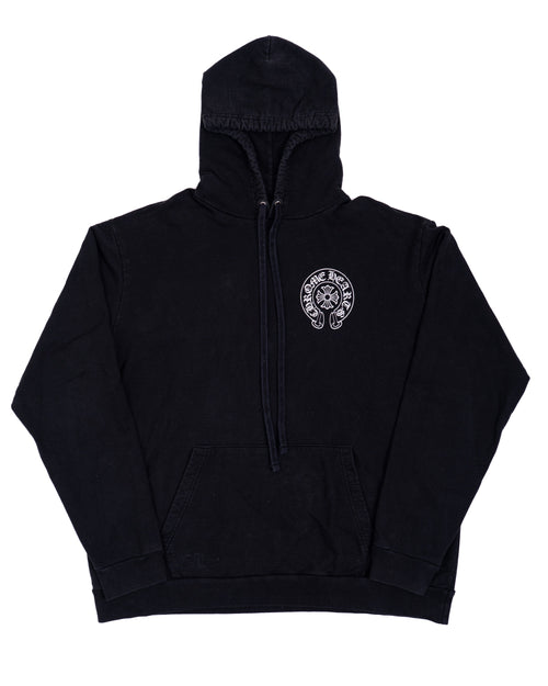 Chrome Hearts "Paris" Exclusive Hoodie Black