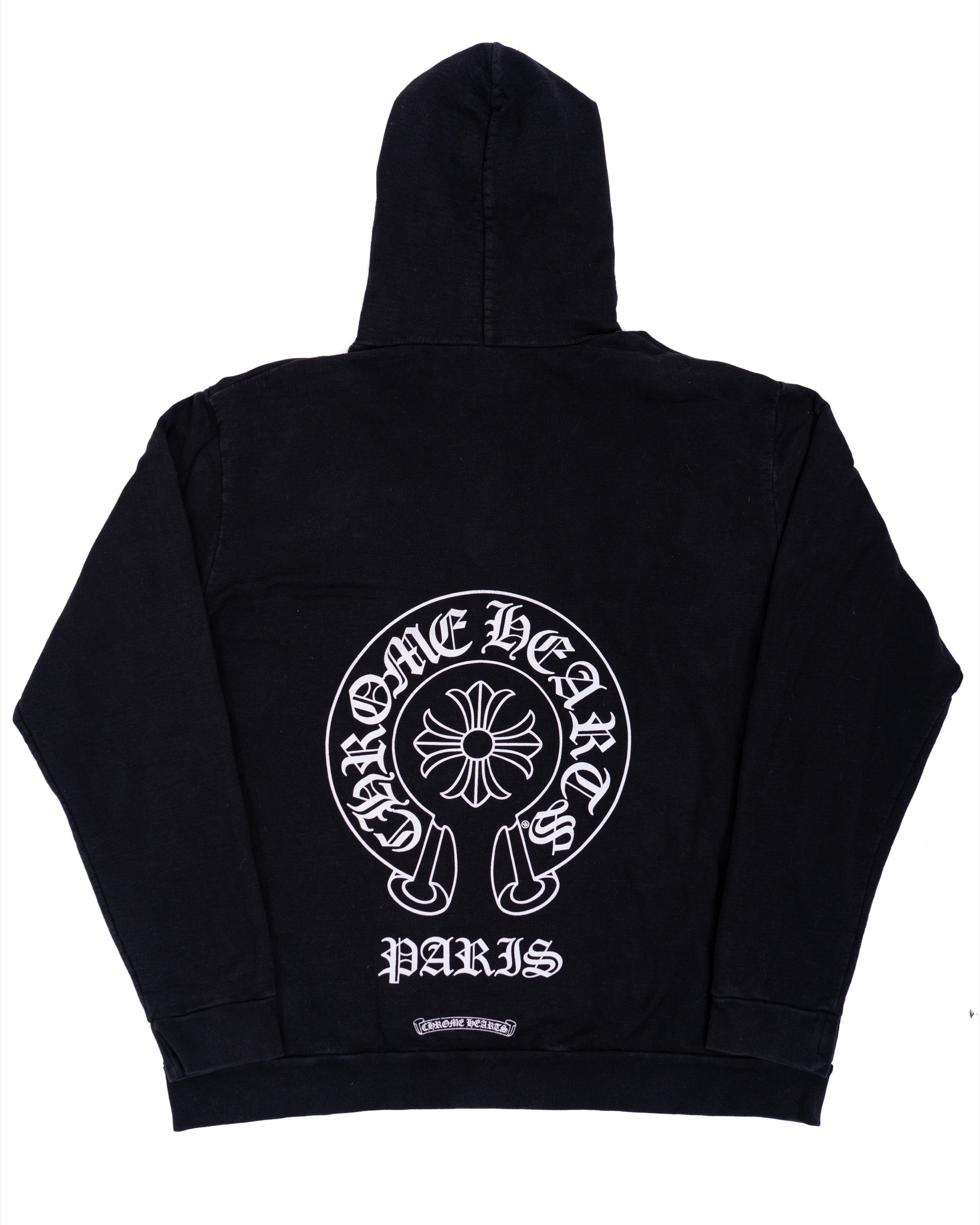 Chrome Hearts "Paris" Exclusive Hoodie Black