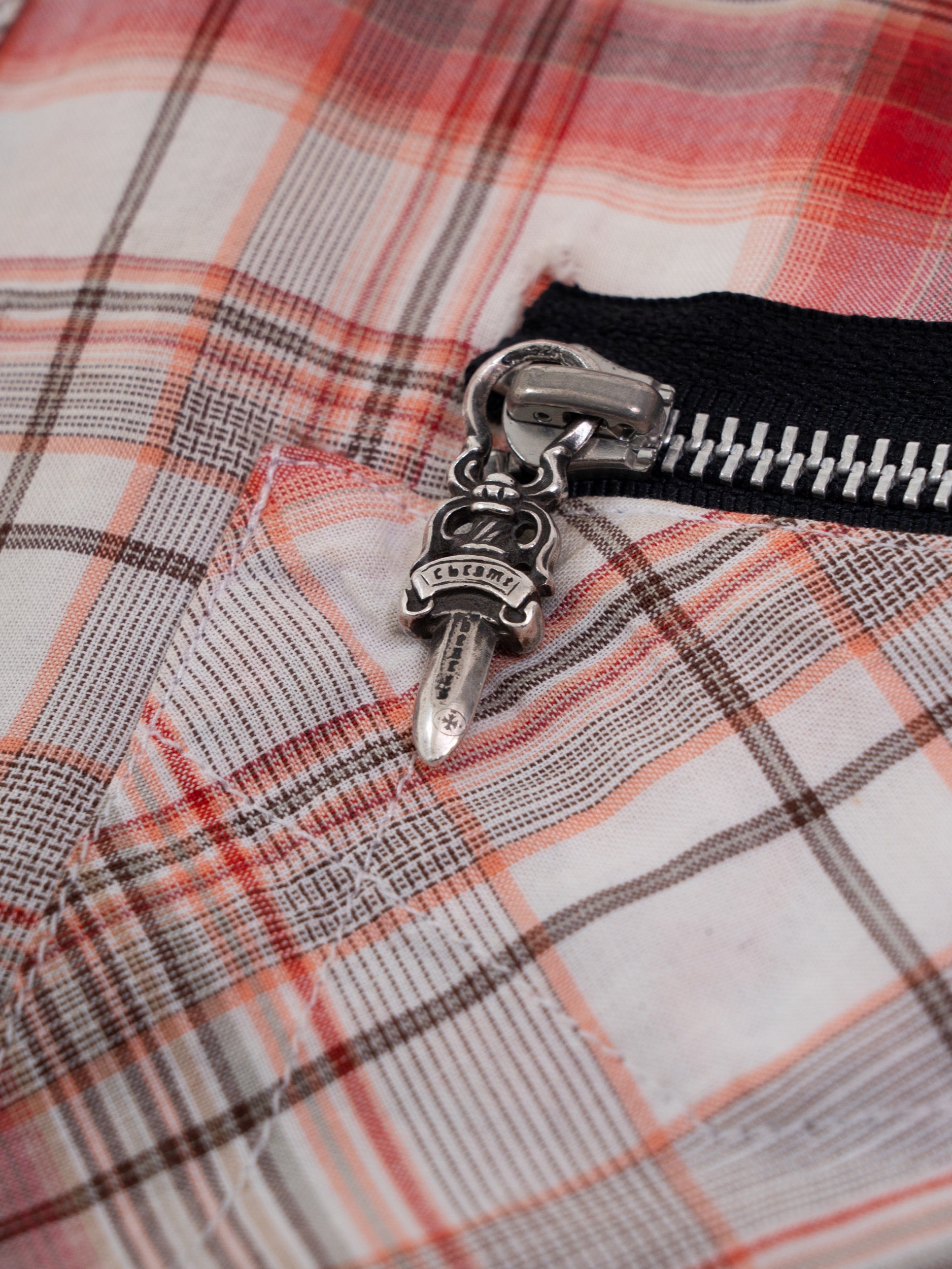 Chrome Hearts Cross Patch Shirt Red/White