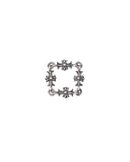 Chrome Hearts Tiny E Plus Pavé Pink Sapphire Ring