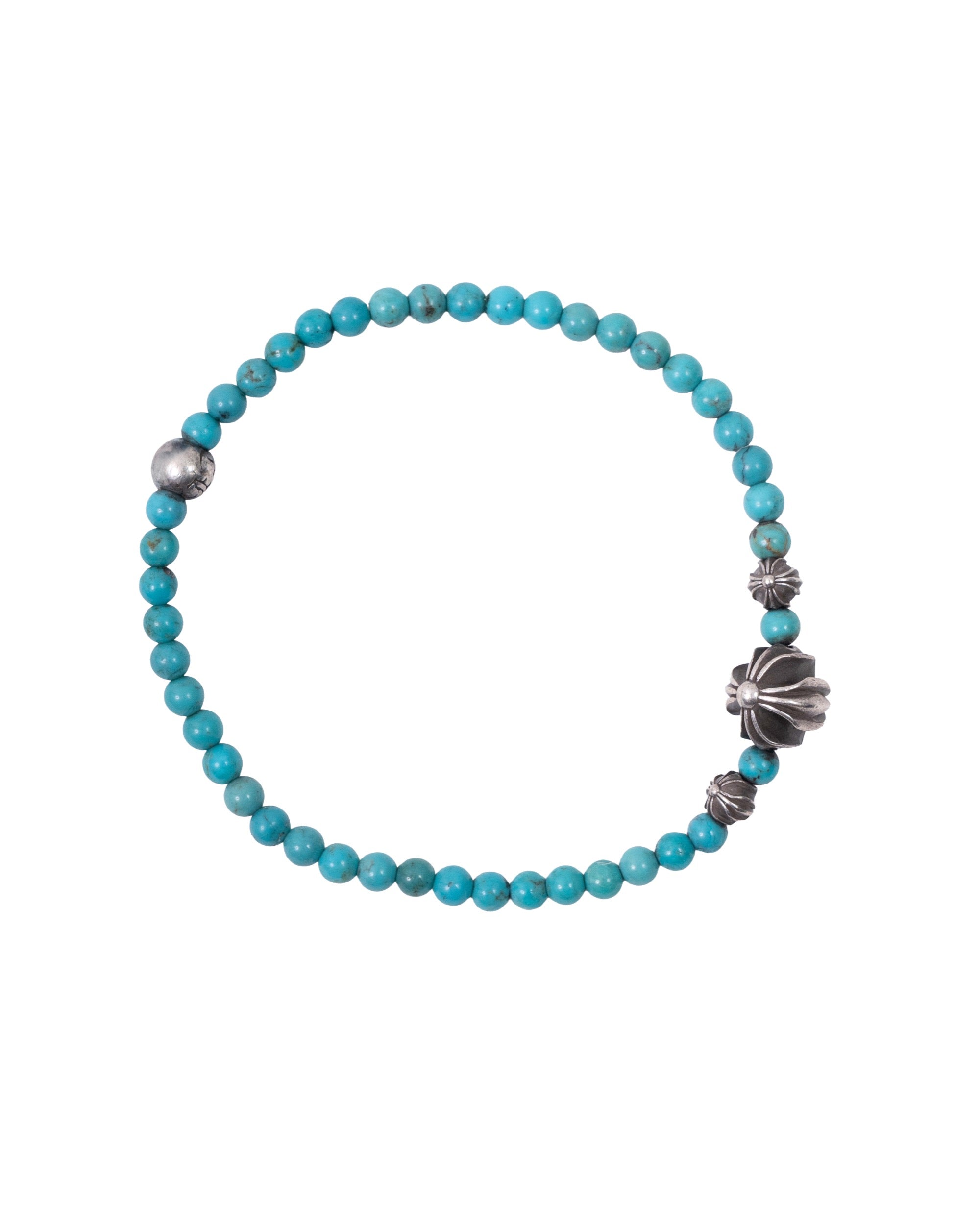 Chrome Hearts Plus Ball Bead 4mm Bracelet